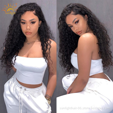 30 inch deep wave frontal wig  hair wegs large lace front human hair wigs 4*4 lace front wig